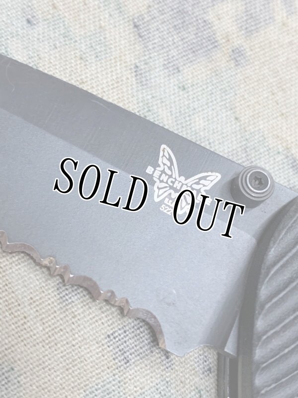 画像5: 米軍放出品 BENCHMADE 522 SBK PRESIDIO ULTRA MEL PARDUE 440C  (5)