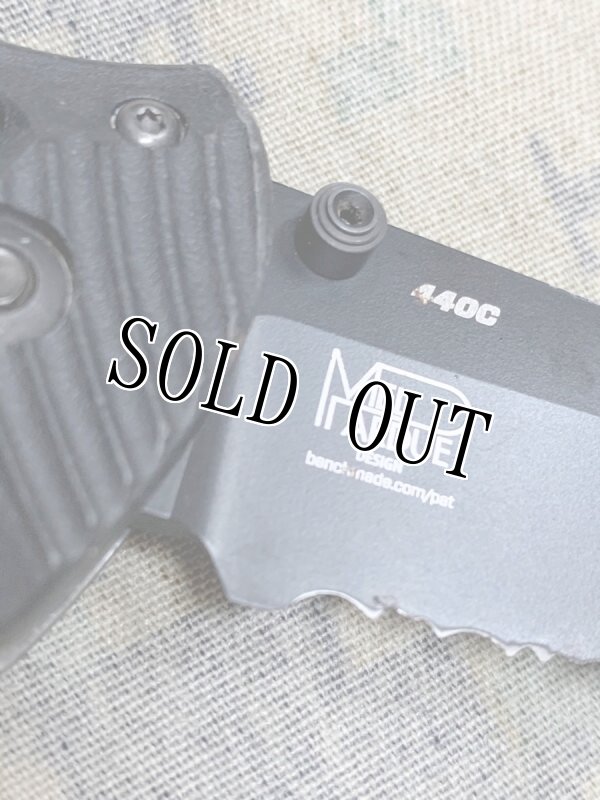 画像6: 米軍放出品 BENCHMADE 522 SBK PRESIDIO ULTRA MEL PARDUE 440C  (6)