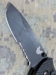 画像4: 米軍放出品 BENCHMADE 522 SBK PRESIDIO ULTRA MEL PARDUE 440C  (4)