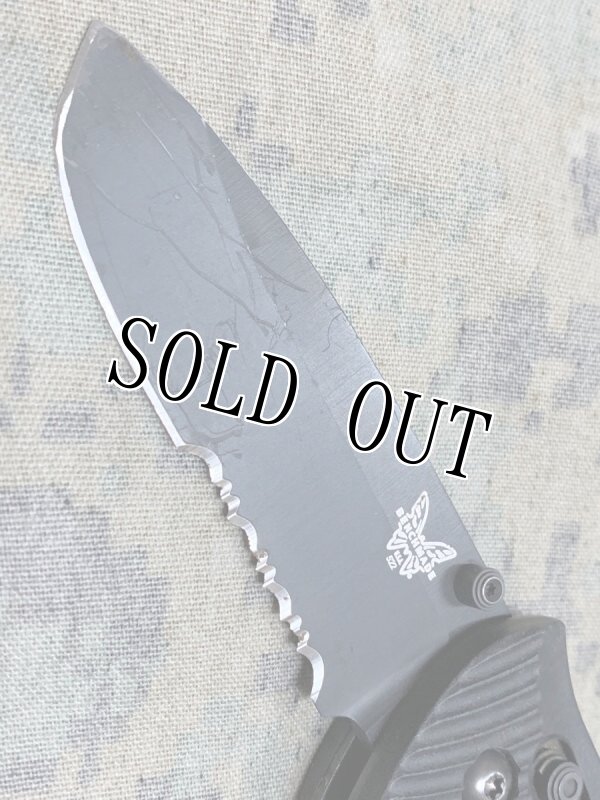 画像4: 米軍放出品 BENCHMADE 522 SBK PRESIDIO ULTRA MEL PARDUE 440C  (4)