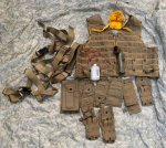 画像1: 米軍実物 SURVIVAL VEST CMU-33/P22P-18(V) コヨーテ (1)