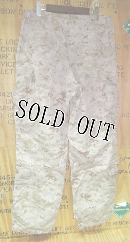 画像3: 米軍実物 USMC FROG デザートマーパットコンバットパンツ　M-R (3)