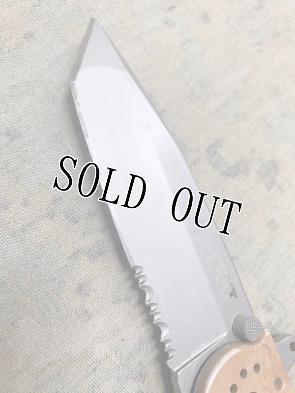 画像4: 米軍放出品 CRKT M16-14ZSF  SPECIAL FORCES  デザート タントー ナイフツール  (4)