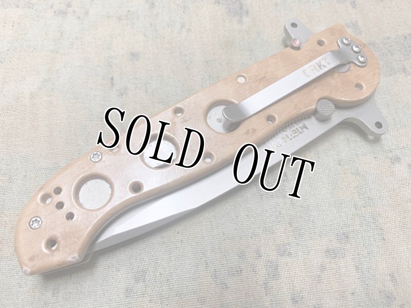 画像8: 米軍放出品 CRKT M16-14ZSF  SPECIAL FORCES  デザート タントー ナイフツール  (8)