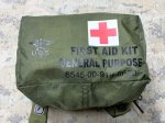 画像1: 米軍実物 FIRST AID KIT　GENERAL PURPOSE ファーストエイド (1)