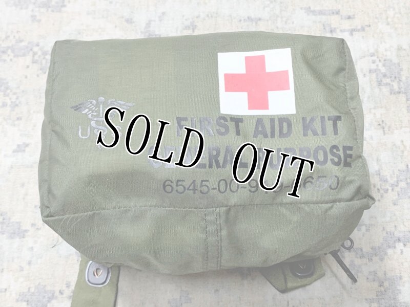 画像1: 米軍実物 FIRST AID KIT　GENERAL PURPOSE ファーストエイド (1)