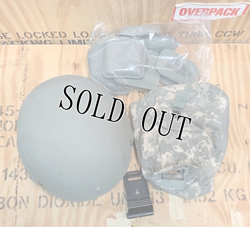 画像4: 米陸軍実物 U.S. ARMY  ACH ヘルメット M (4)