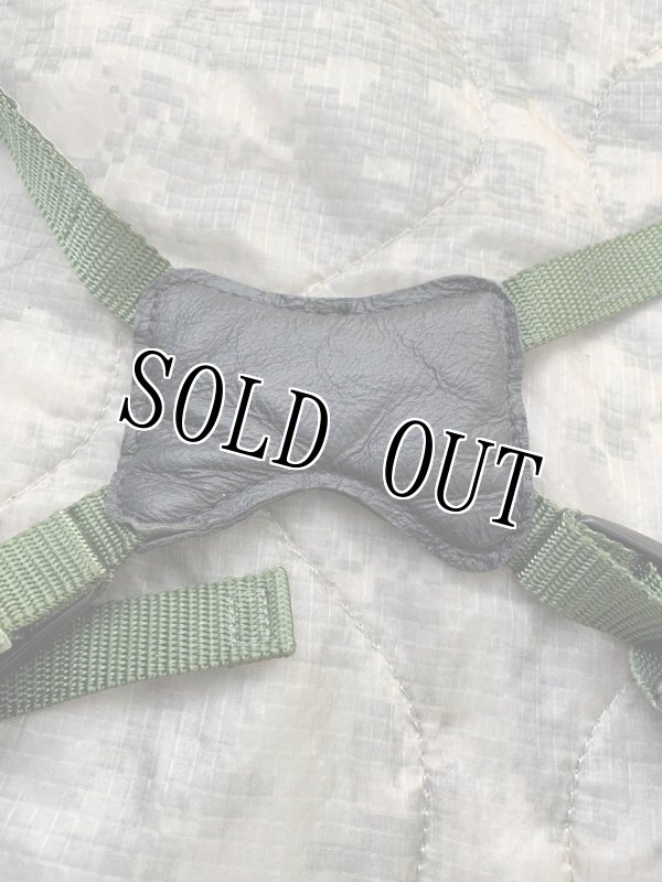 画像4: 海兵隊実物 LWH フリッツヘルメット  4点チンストラップ OD L/XL (4)