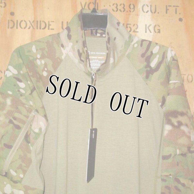 画像2: 米軍実物 マルチカム CRYE PRECISION　 G4 コンバットシャツ　L-R (2)