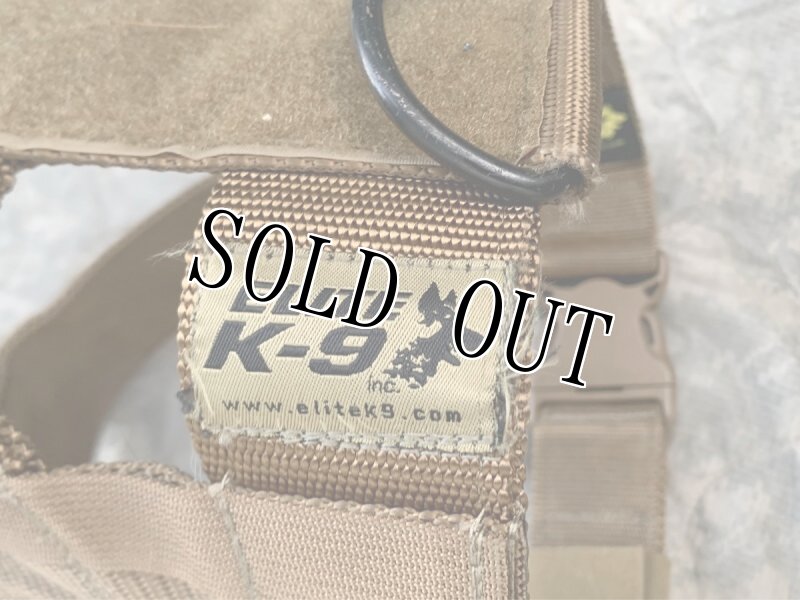 画像5: 米軍実物 MILITARY DOG ELITEK K-9  モール　パトロール　ハーネス (5)
