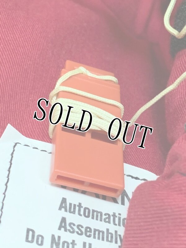 画像5: 米軍実物　LIFE RESERVER VEST　レッド　L (5)