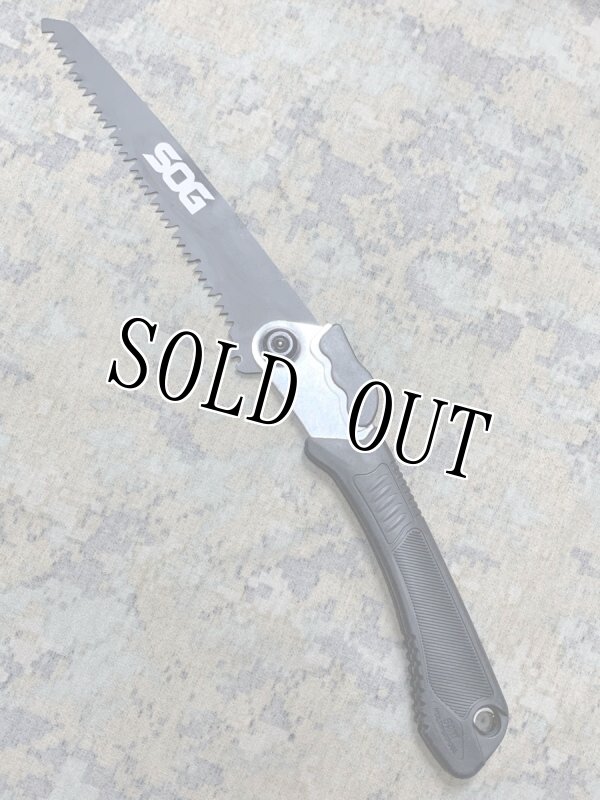 画像2: 米軍放出品　SOG ソグ ギアーフォールディングソー（SAW） 　ノコギリ　ブレード8.25インチアウトドア・サバイバル (2)