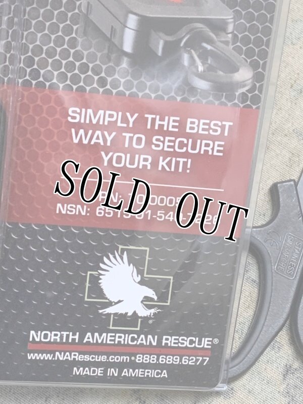 画像4: 米軍実物 NORTH AMERICAN RESCUE  メディカル コンパクト シザーリーシュセット (4)