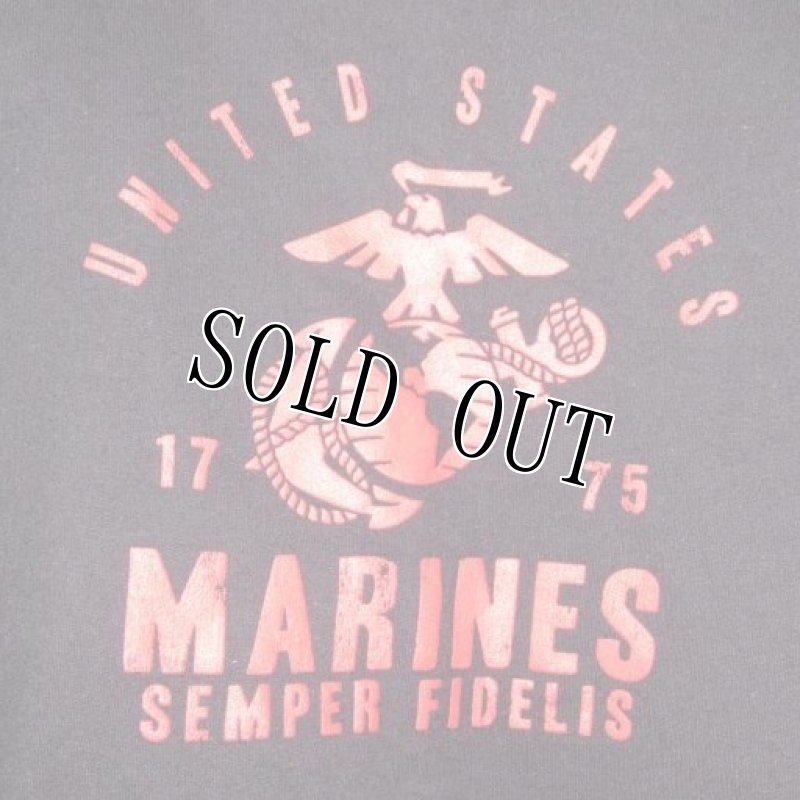 画像2: 米軍放出品.USMC　スウェットパーカー　X LARGE (2)