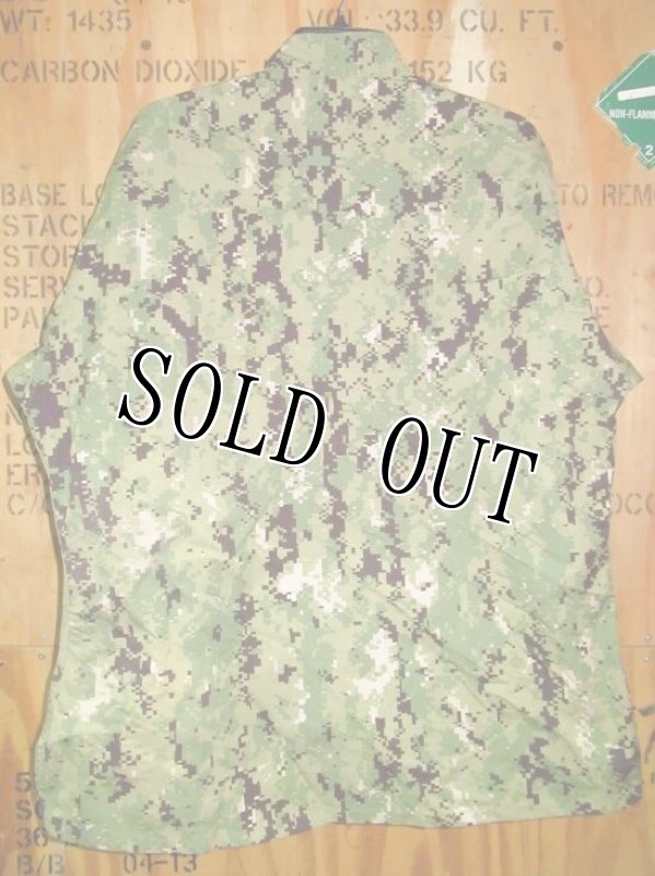 画像4: 米軍実物,US NAVY,　AOR2　NUW　迷彩ジャケット　TYPEIII　L-R (4)
