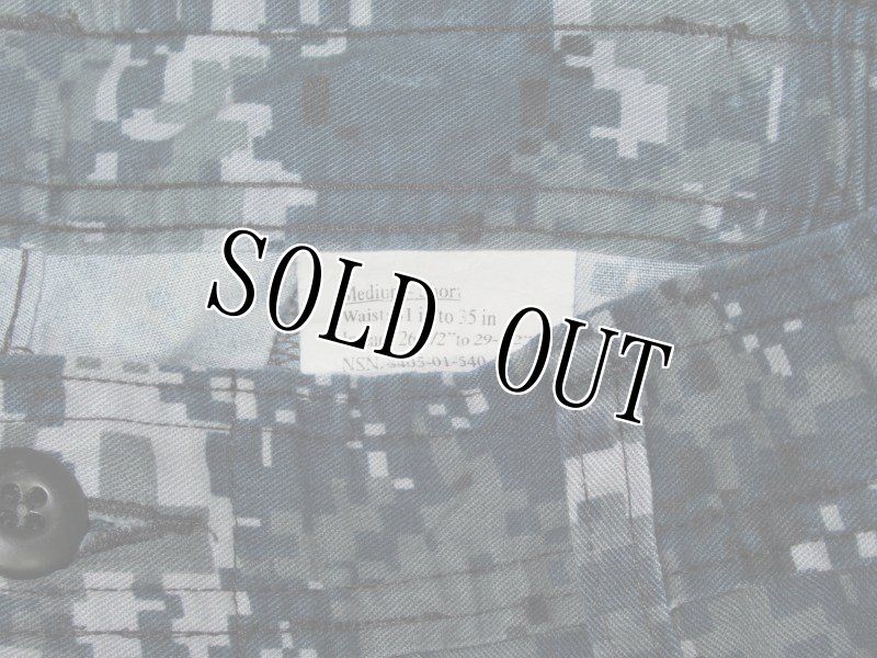 画像4: 米軍実物 US NAVY, 迷彩パンツ  M-SHORT (4)