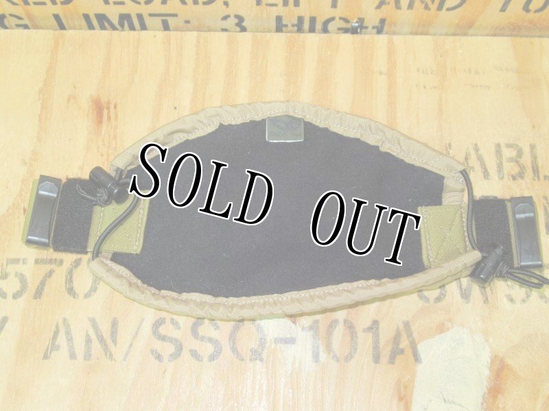 画像2: 米軍実物　eagle製　ゴーグルカバー　コヨーテ (2)