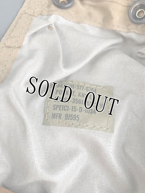 画像4: 米軍実物 SURVIV KNIFE POCKET ポーチ コヨーテ (4)