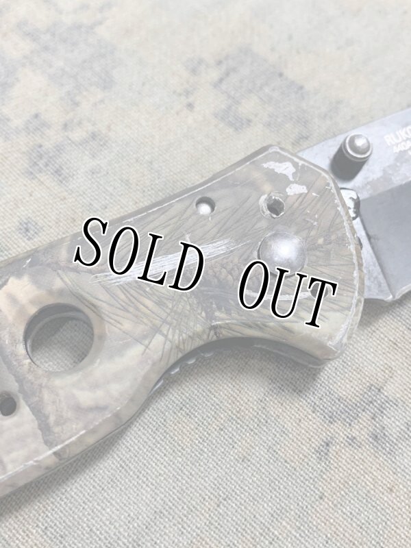 画像7: 米軍放出品 RUKO カモフラージュ  ホールディング ナイフ (7)