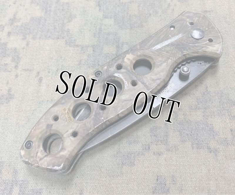 画像6: 米軍放出品 RUKO カモフラージュ  ホールディング ナイフ (6)