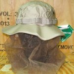 画像1: 米軍放出品　ROTHCO　モスキートネットブーニーハット　カーキ　7　3/4 (1)