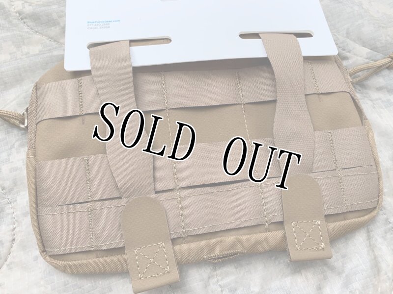 画像3: 米軍放出品　BLUE FORCE GEAR  アドミンポーチ コヨーテ (3)