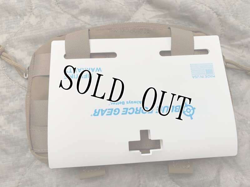 画像4: 米軍放出品　BLUE FORCE GEAR  アドミンポーチ コヨーテ (4)