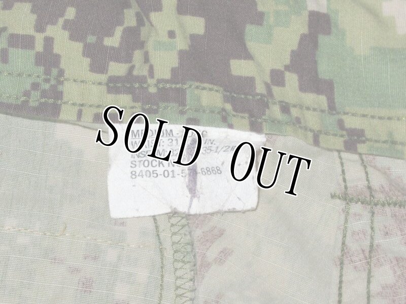 画像4: 米軍実物,US NAVY, AOR2 NUW 迷彩パンツ TYPEIII M-L (4)