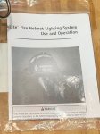 画像15: 米軍実物 Bullard　ファイヤーマン 消防士 ヘルメット LEDライト  (15)