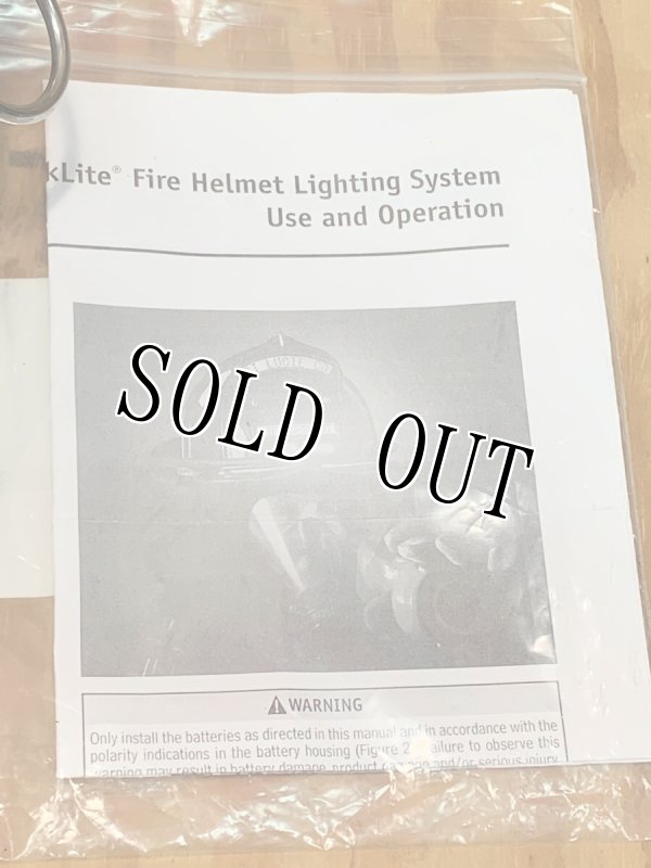 画像15: 米軍実物 Bullard ファイヤーマン 消防士 ヘルメット LEDライト  (15)