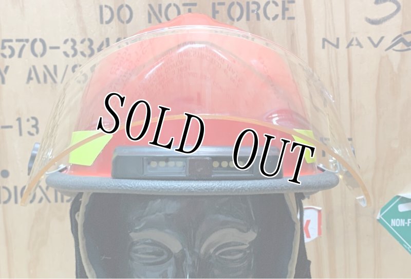 画像6: 米軍実物 Bullard ファイヤーマン 消防士 ヘルメット LEDライト  (6)