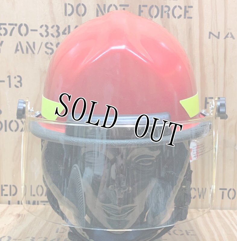 画像2: 米軍実物 Bullard ファイヤーマン 消防士 ヘルメット LEDライト  (2)