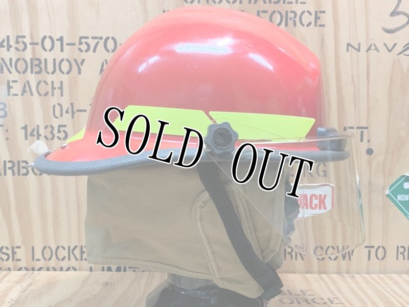 画像3: 米軍実物 Bullard ファイヤーマン 消防士 ヘルメット LEDライト  (3)