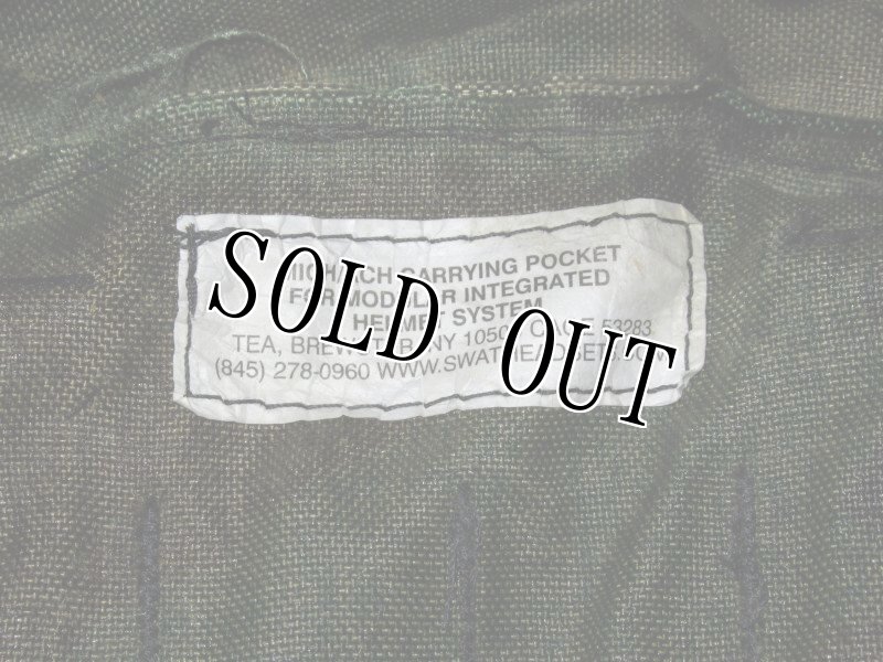 画像4: 米軍実物 MICH/ACH Carrying Pocket for Modular Integrated.Helmet Pouch Woodland BDU MOLLE (4)