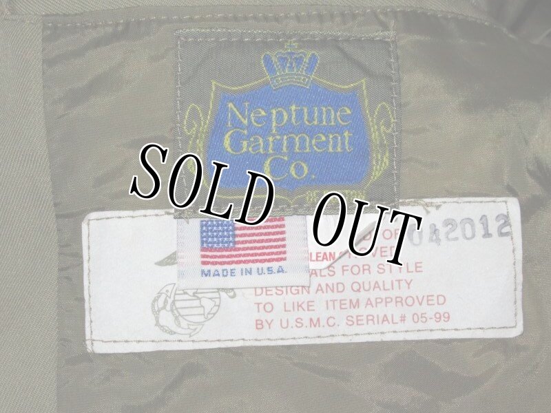 画像5: 海兵隊実物 JAKET MANS INTERMEDIATE WEIGHT USMC PEWTER 420S (5)