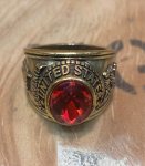 画像2: 米海兵隊放出品  US MARINE   Military Ring　26号 (2)