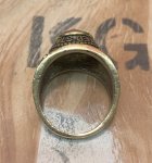 画像5: 米海兵隊放出品  US MARINE   Military Ring　26号 (5)