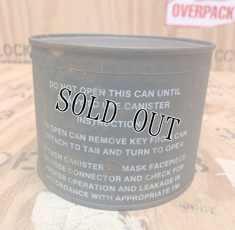 画像2: 米軍実物 ガスマスクキャニスター/フィルター (2)