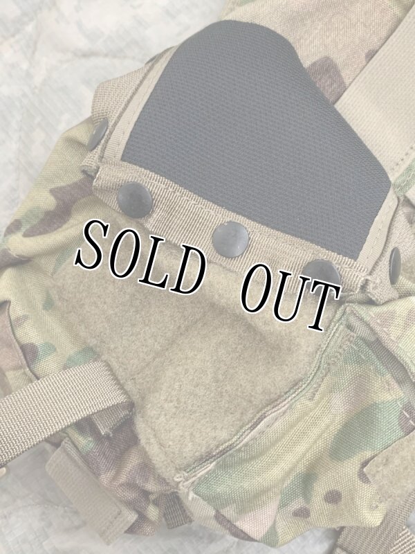 画像8: 米軍実物 LBT-1961A-R ロードベアリング チェストリグ マルチカム (8)