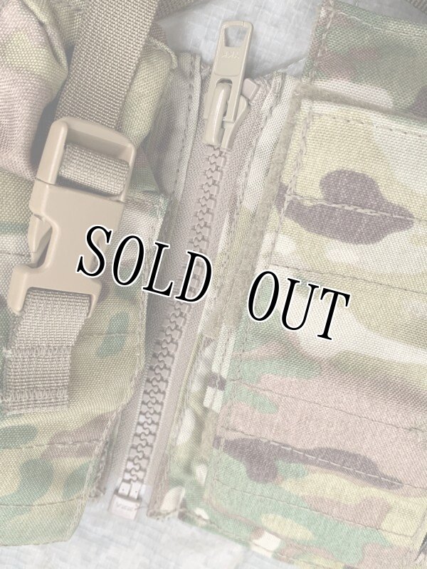 画像4: 米軍実物 LBT-1961A-R ロードベアリング チェストリグ マルチカム (4)