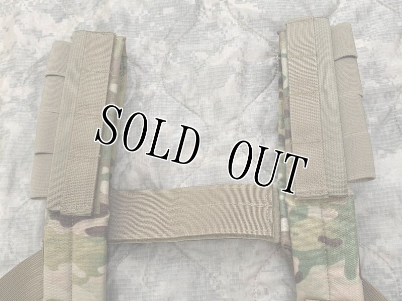 画像10: 米軍実物 LBT-1961A-R ロードベアリング チェストリグ マルチカム (10)