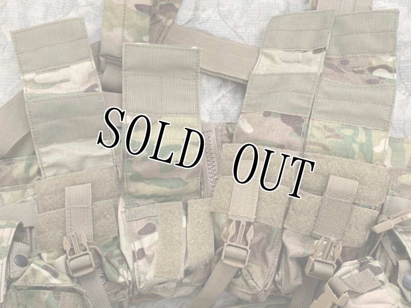 画像6: 米軍実物 LBT-1961A-R ロードベアリング チェストリグ マルチカム (6)