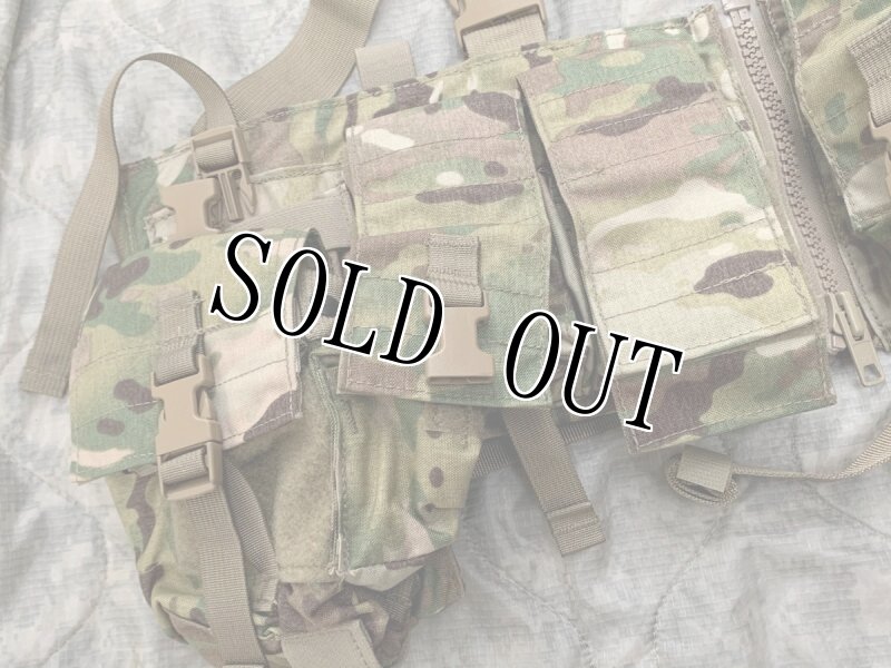 画像3: 米軍実物 LBT-1961A-R ロードベアリング チェストリグ マルチカム (3)