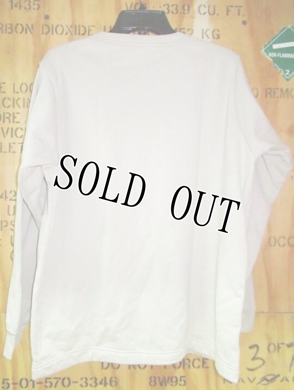 画像2: 米軍放出品,UNITED アンダーシャツ LARGE TAN (2)