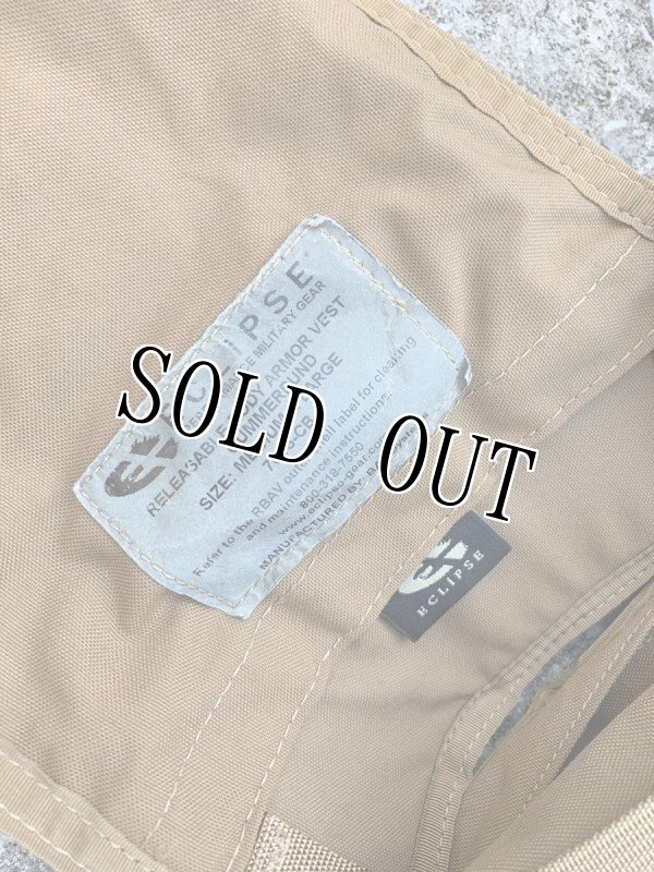 画像17: 海兵隊実物 BAE Eclipse RBAV AF  ボディアーマー ベスト コヨーテ  M&l (17)