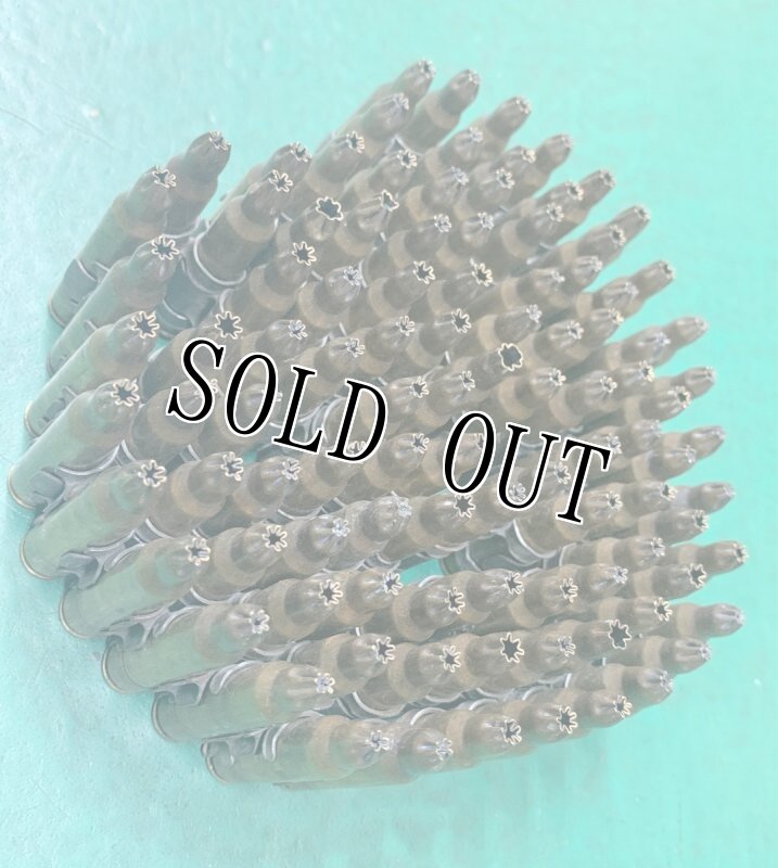 画像4: 米軍実物 空砲100連発 5.56mm ベルトリンクセット 薬莢 (4)