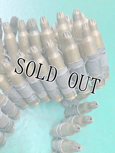 米軍実物 空砲100連発 5.56mm ベルトリンクセット 薬莢 ARMS