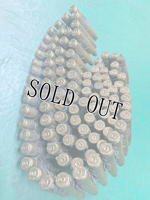 画像5: 米軍実物 空砲100連発 5.56mm ベルトリンクセット 薬莢 (5)