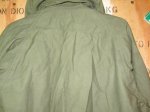 画像4: 米軍実物,COAT MEN'S WIND RESISTANT,OG 107　S-R (4)