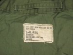 画像6: 米軍実物,COAT MEN'S WIND RESISTANT,OG 107　S-R (6)